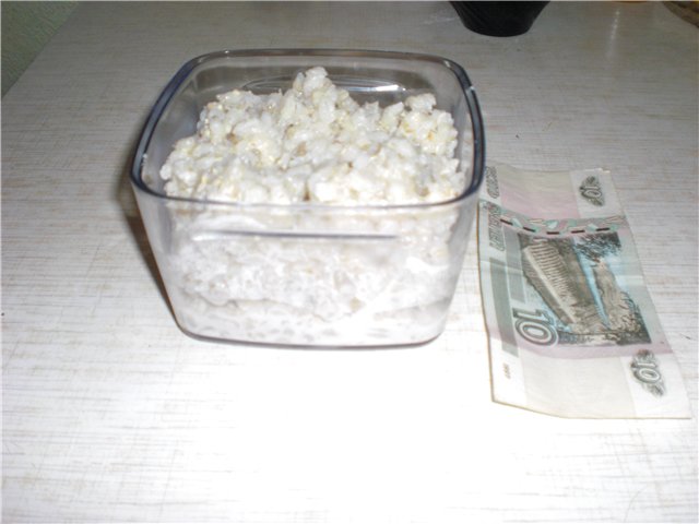 Gachas de cebada perlada según Pokhlebkin en una multicocina Panasonic SR-TMH18