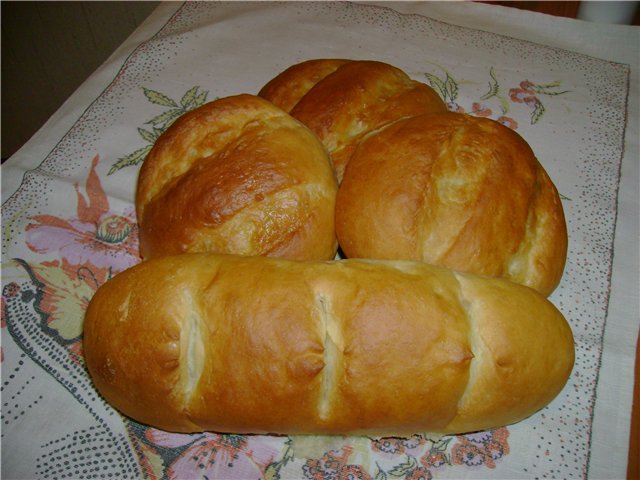 Mini loafs with sour cream