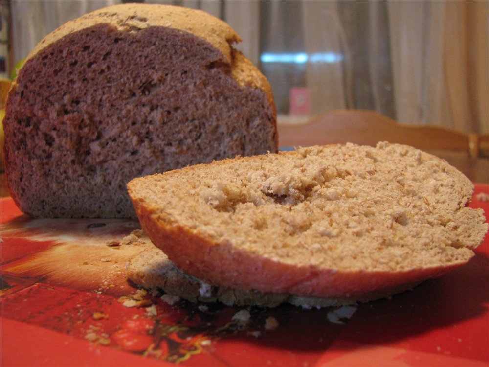 Old recipe bread (bread maker)