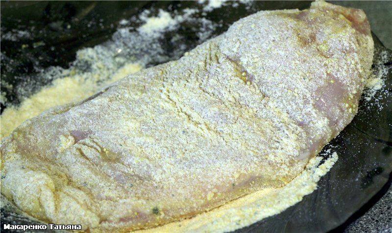 Filete de pavo ... brizol en leche (Cuco 1054)