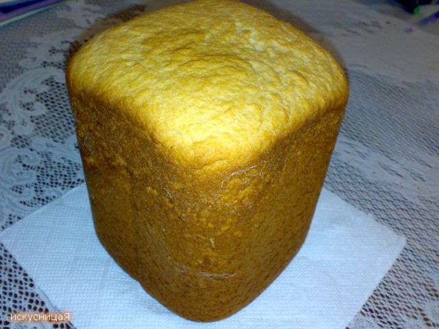 Bochenek twarogu w wypiekaczu do chleba