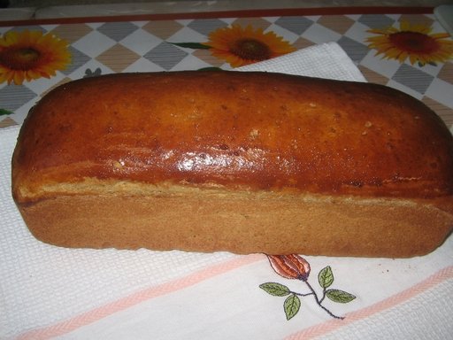 לחם שיפון חיטה עם רוטב מיונז (תנור)