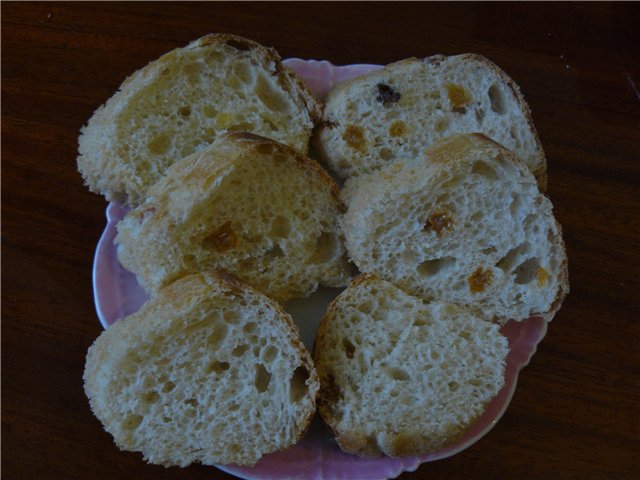 Sourdough baguettes in a bread maker