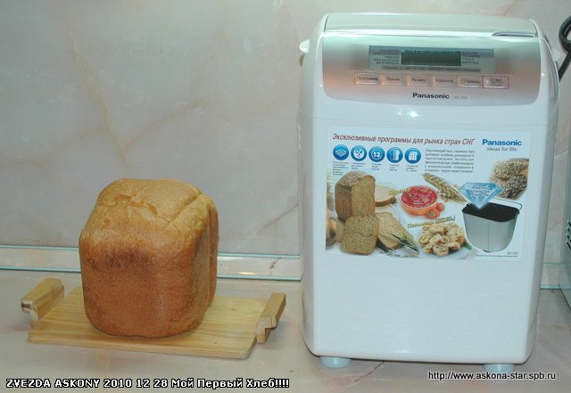 Hooray, bought a Panasonic bread maker! First impressions and reviews