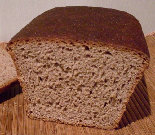 90٪ خبز الجاودار حسب طريقة ديتمولدر