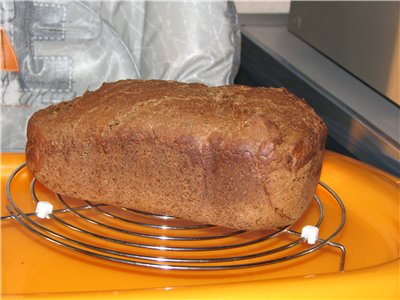 Roggebrood voor echtgenoot (broodbakmachine)