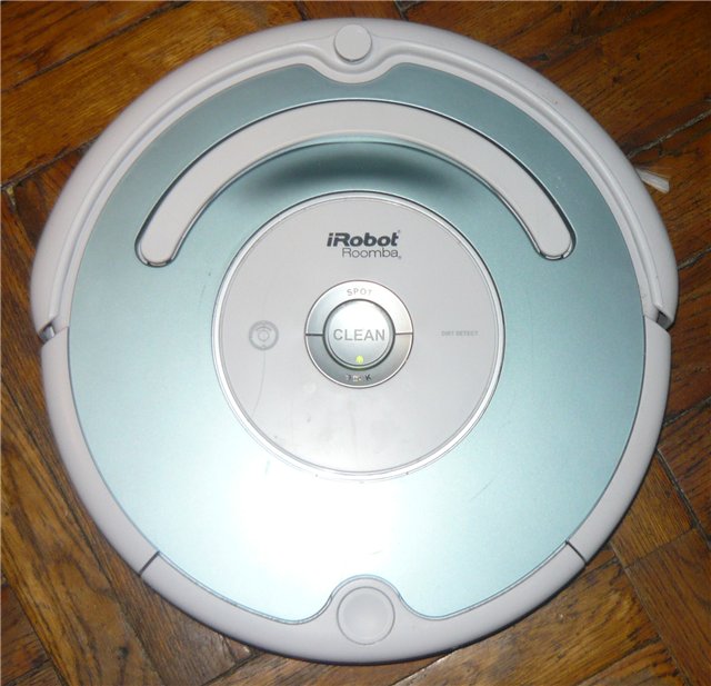 Rumba - robot vacuum cleaner for dry cleaning