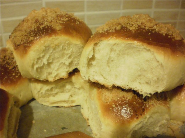 Butter buns according to GOST taste from childhood