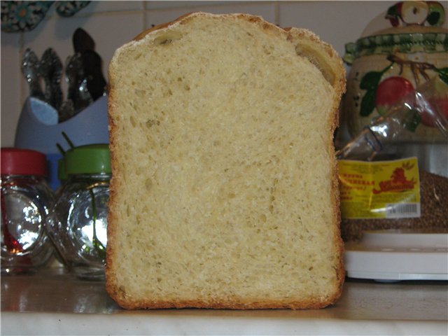 לחם חיטה מעוצב עם תפוח (תנור)