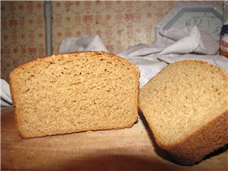 Pane di segale Tutto è molto semplice in una macchina per il pane