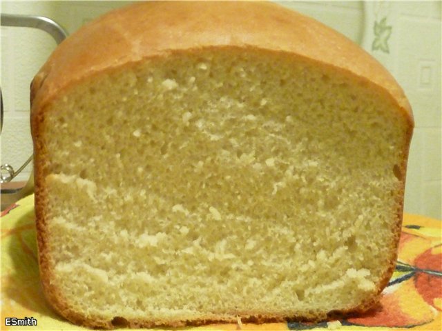 Panasonic SD-257. White bread with semolina