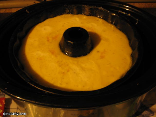 Pudding mleczny (test z pierza)