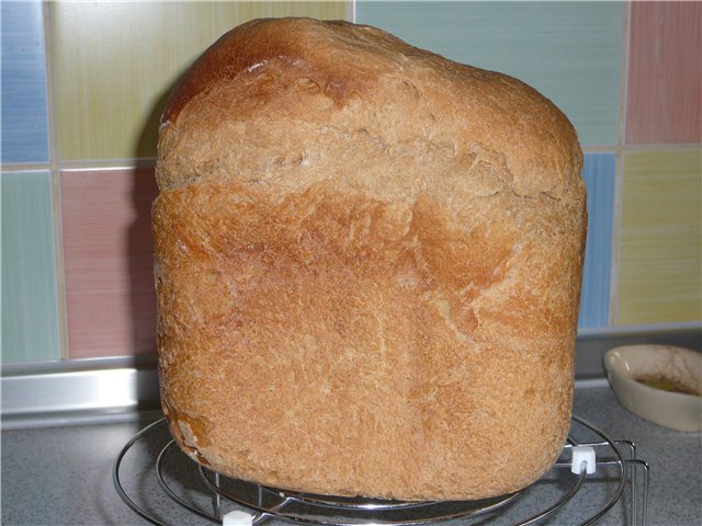 Pan de masa madre aireado