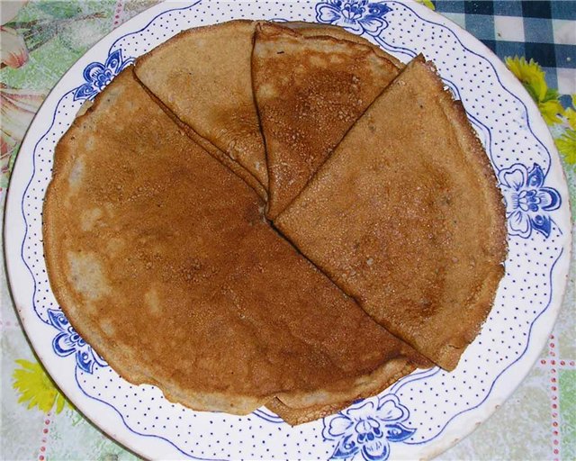 Borodino pancakes