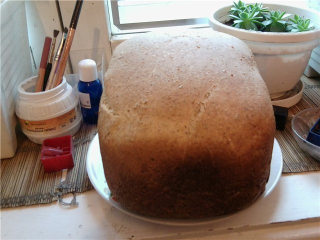 Wieczny zakwas chmielowy i chleb z niego zrobiony