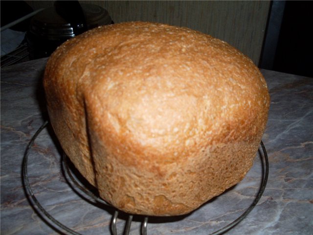 100% Whole Grain Bran Bread