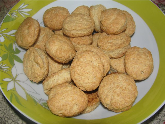 Shortbread cookies Petals