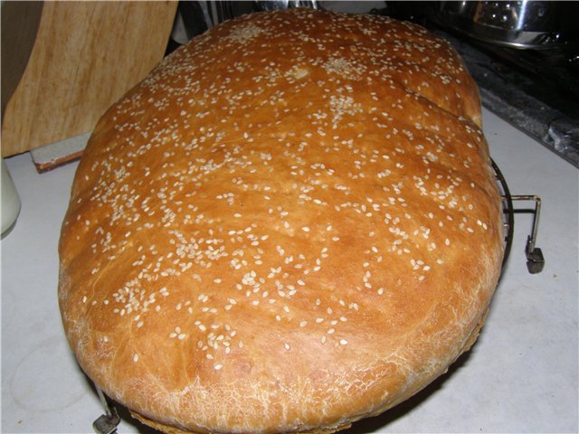 خبز الماني ابيض (فرن)