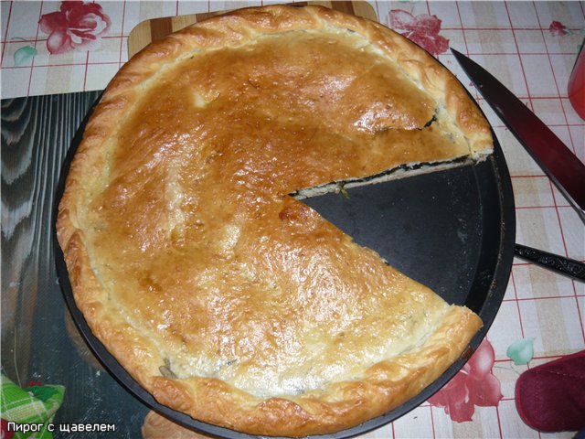 Sorrel pie