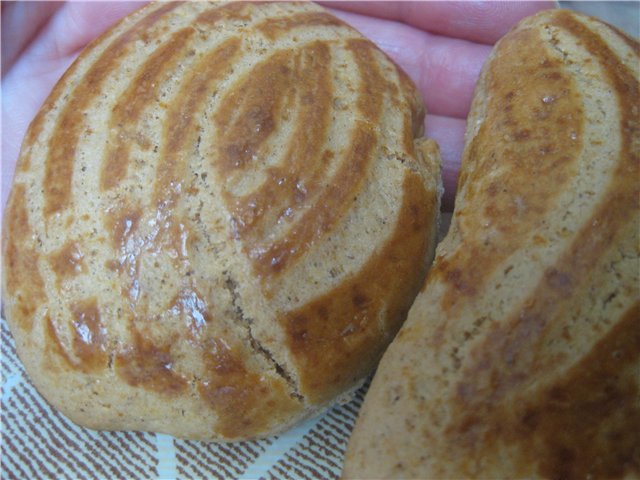 Mister Z's peperkoekkoekjes (R. Bertinier's recept, oven)