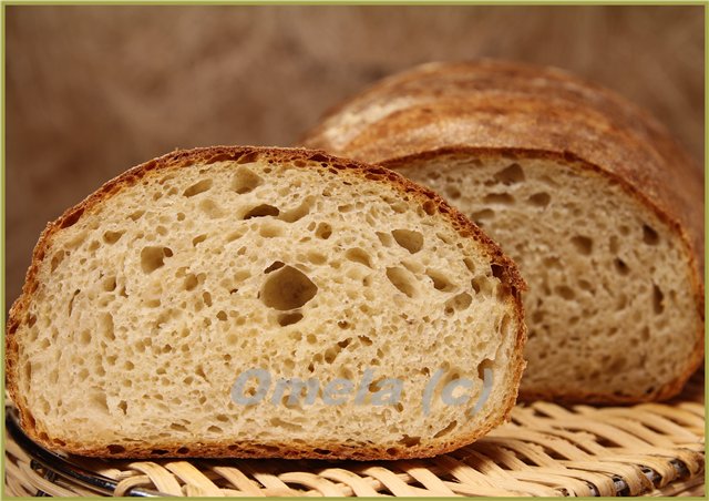 خبز الزبادي بدون عجن (بالفرن)