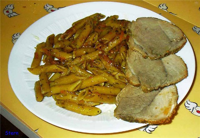  Pan-stewed pasta