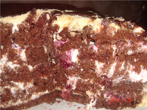 עוגת שוקולד מטורפת (ביצרנית לחמים)