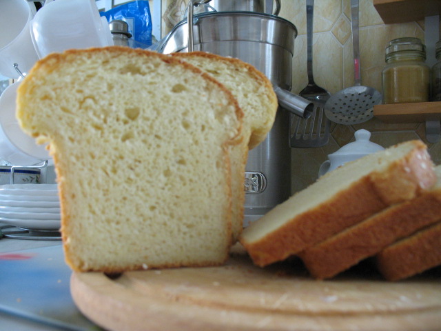 Wheat curd bread "Delicate" (oven)