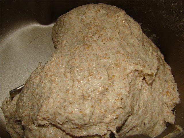 לחם יומיומי (עם חיטה מלאה וקמח שיפון)