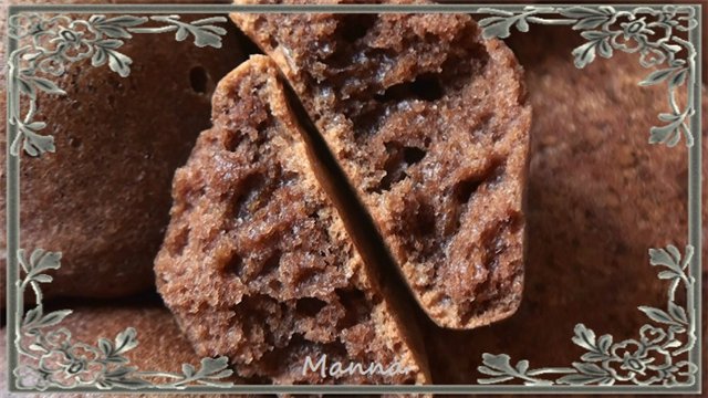 Muffins de sémola de chocolate