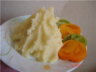 Mashed potatoes in a multicooker with pressure Polaris 0305AD