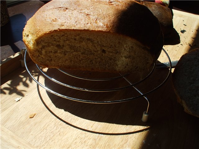 Pan de mesa blanco de larga duración (horno)