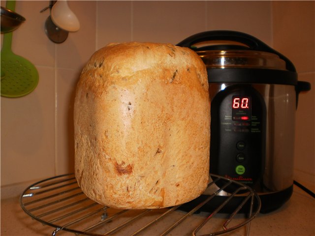 Wheat bread cold sponge method (bread maker)