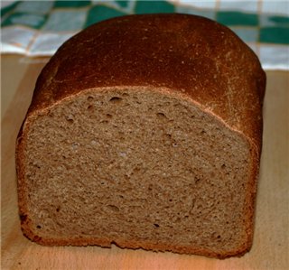 Rye and wheat bread in Philips HD 9045 bread maker