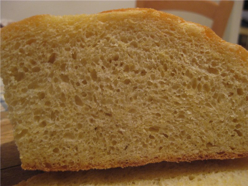 Chleb kukurydziany z ciasta