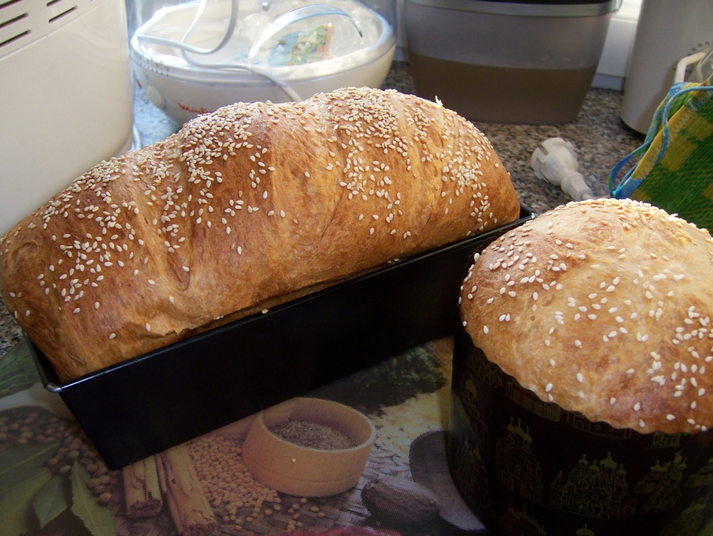 Lelkes hétvégi kenyér (kemencében)
