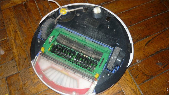Rumba - robot aspirapolvere per lavaggio a secco