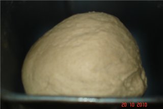 Wheat-buckwheat simple bread