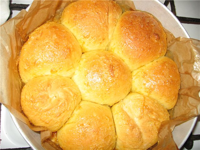 Orange buns