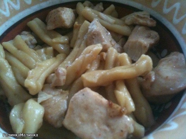 Pasta with meat gravy for CUCKOO 1054