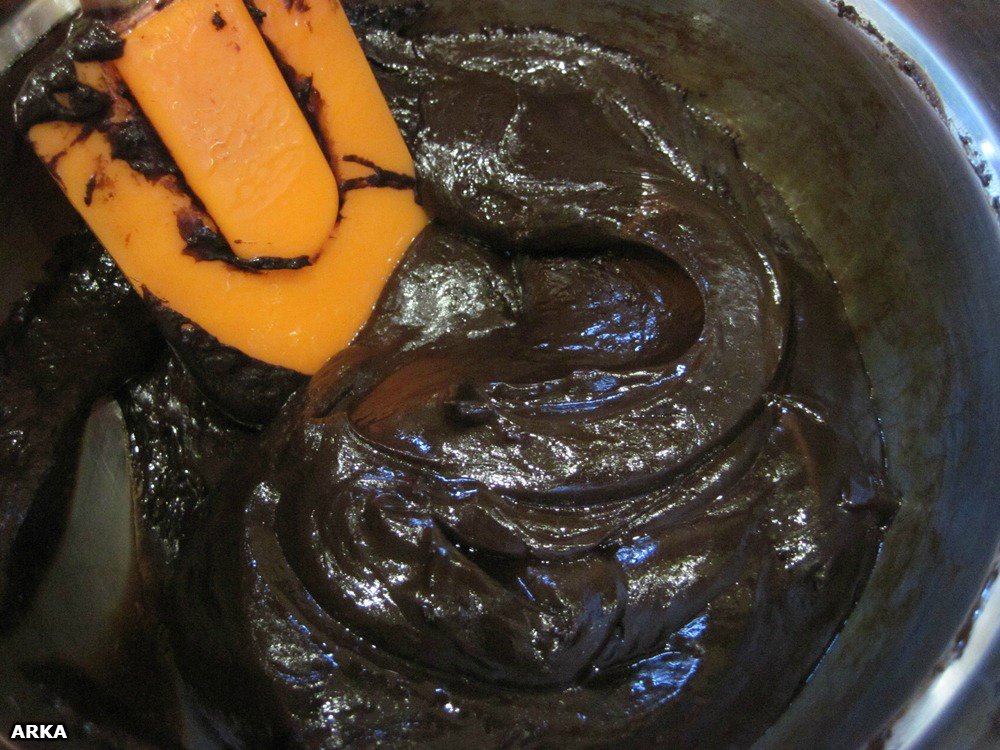 Chocolate-beet cake (master class)