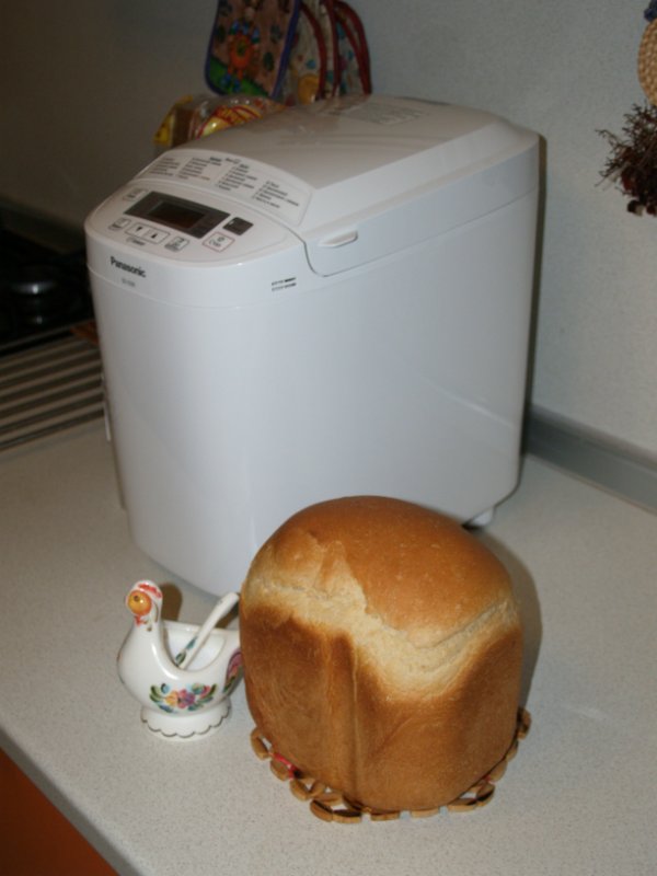 Panasonic SD-2501. Milk bread