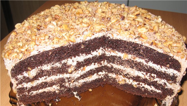 Ciasto czekoladowe na wrzącej wodzie