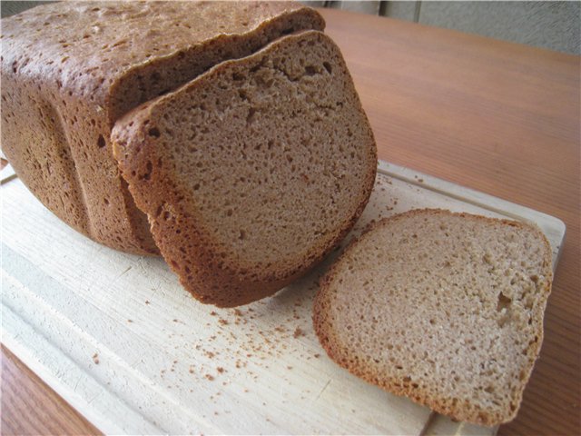 Bread maker Brand 3801. Manual setting program - 16