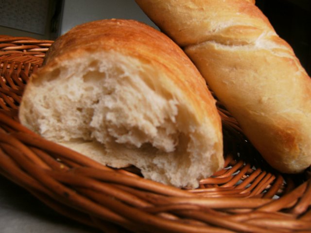 לחם צרפתי מבורק (יצרנית לחם או תנור)