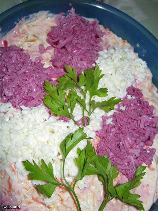 Dekorowanie sałatek i innych potraw