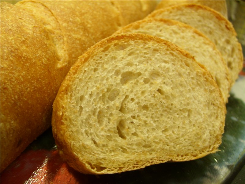 Pan de campo con salvado (al horno)
