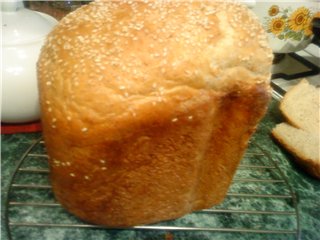 Chleb sezamowy 4 płatki zbożowe (Author Alexandra) (wypiekacz do chleba)