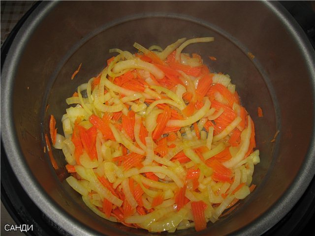 Frijoles con verduras en la olla a presión Comfort Fy 500
