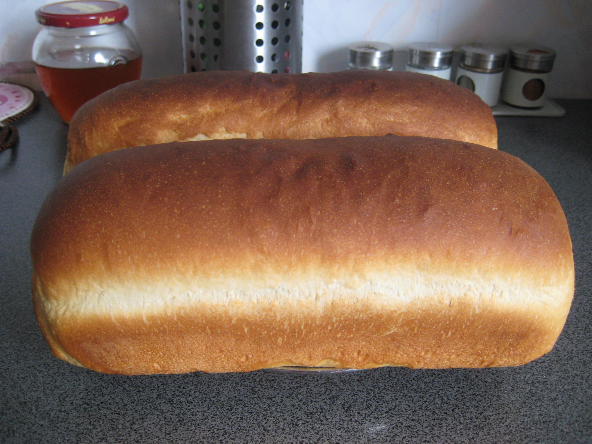 Chleb maślany w opakowaniu wg GOST - metoda przyspieszona (w piekarniku)